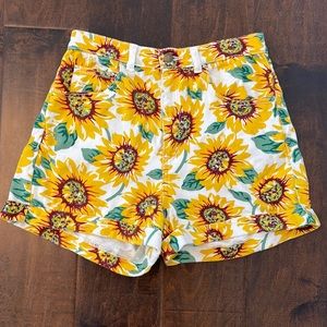American Apparel Sunflower Shorts